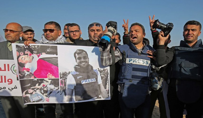 إستهداف 144 مصورًا صحفيًا من قبل الاحتلال