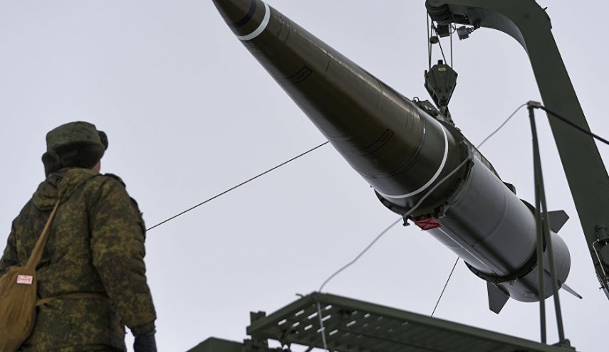 نیروی دریایی روسیه استقرار موشک‌های رادار گریز «اسکندر» را تمرین کرد
