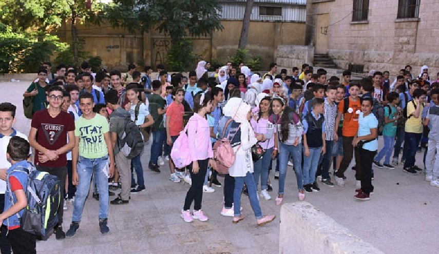 مدارس سوريا تبدأ العام الدراسي الجديد