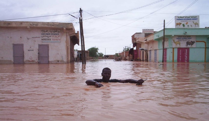 قرى في جنوب موريتانيا أصبحت معزولة بسبب السيول
