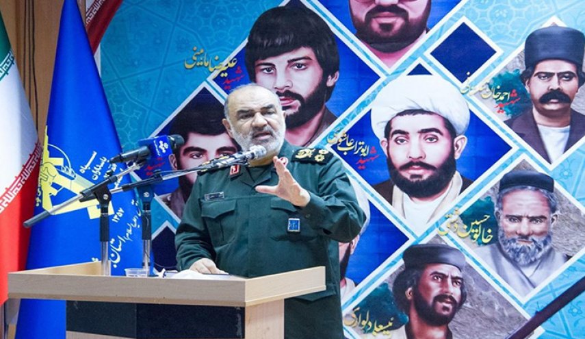 قائد الحرس يكشف عن أعظم امنية لترامب تجاه ايران