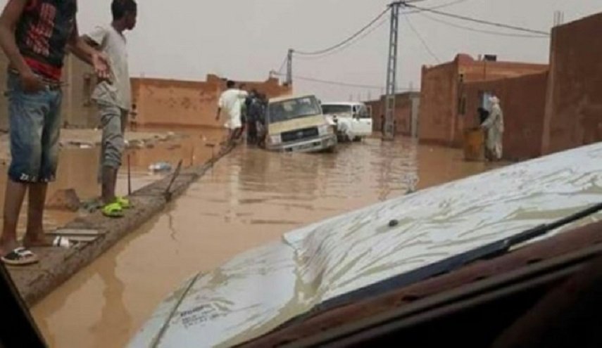 الأمطار الغزيرة في الجزائر تسبّب كوارث