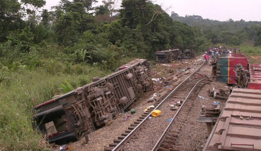 خروج قطار از ریل در کنگو، ۵۰ کشته بر جا گذاشت