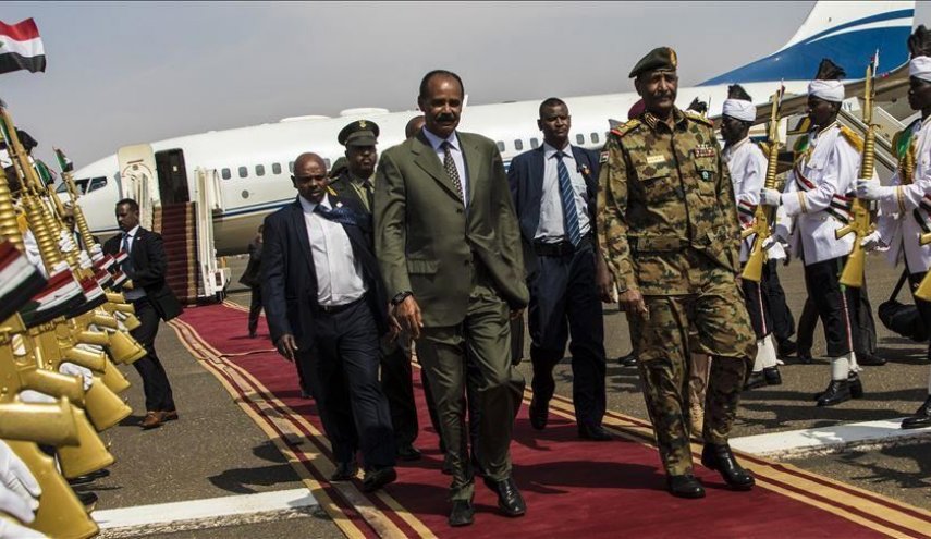 سفر رئیس‌جمهور اریتره به سودان پس از تنش در روابط دو کشور
