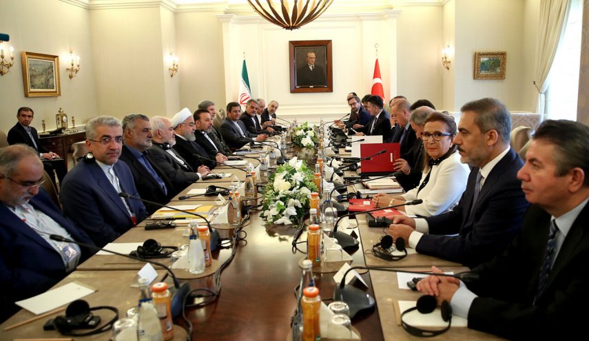 روحاني: التعاون الايراني الروسي التركي عزز الامن بسوريا