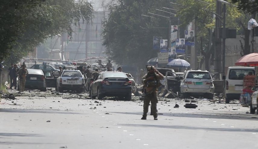 انفجارات تهز مدن كابل مع بدء انتخابات الرئاسة الافغانية