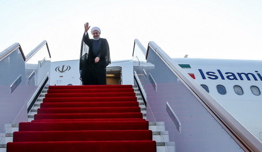 الرئيس روحاني يتوجه يوم غد الاثنين الى نيويورك