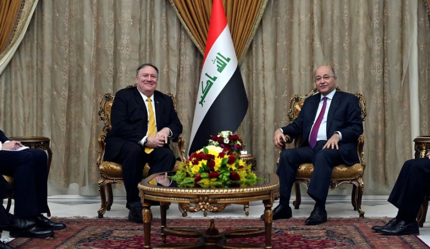 الرئيس العراقي يجتمع مع وزير الخارجية الأميركي في نيويورك
