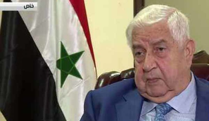 «ولید المعلم» بر پایبندی دمشق به روند سیاسی در سوریه تأکید کرد