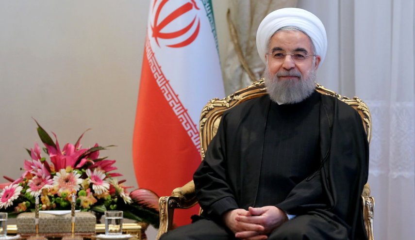 روحاني : نجاح جهود ماكرون مرهون بإلغاء الحظر الامريكي