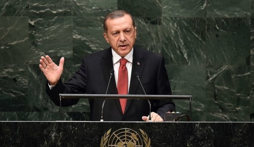أردوغان يكشف خريطة 'المنطقة الآمنة' شمالي سوريا
