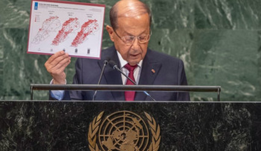 الرئيس اللبناني: القوة لا تغلب الحق والحق ينتصر