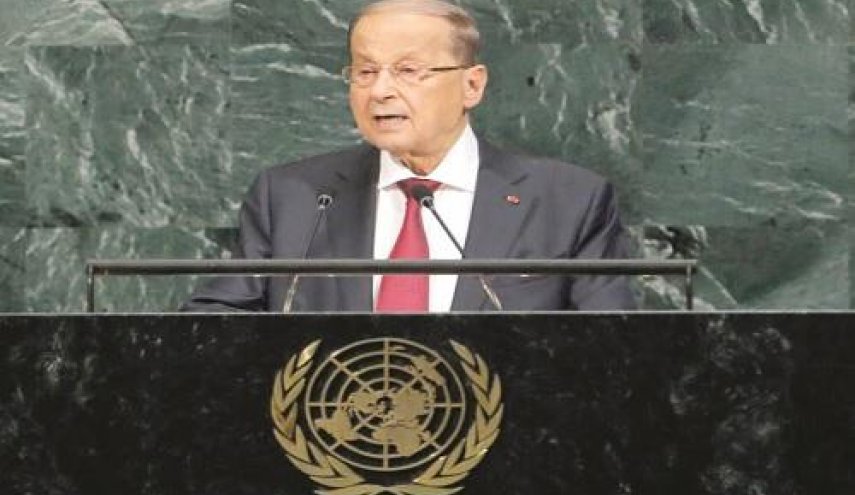 عون: المجتمع الدولي يستغل ورقة النازحين للضغط على لبنان