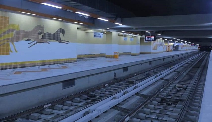 افتتاح أكبر محطة مترو أنفاق في الشرق الأوسط وإفريقيا بمصر