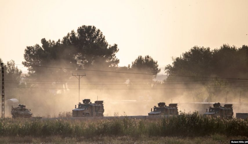 تسلط ارتش ترکیه بر مواضعی در شمال شرق سوریه