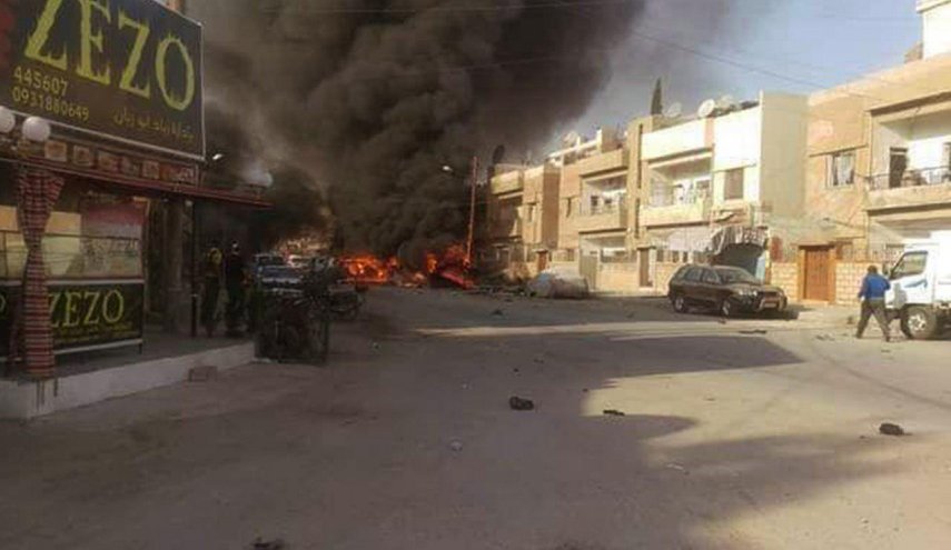 داعش مسئولیت انفجار در شهر قامشلی سوریه را برعهده گرفت
