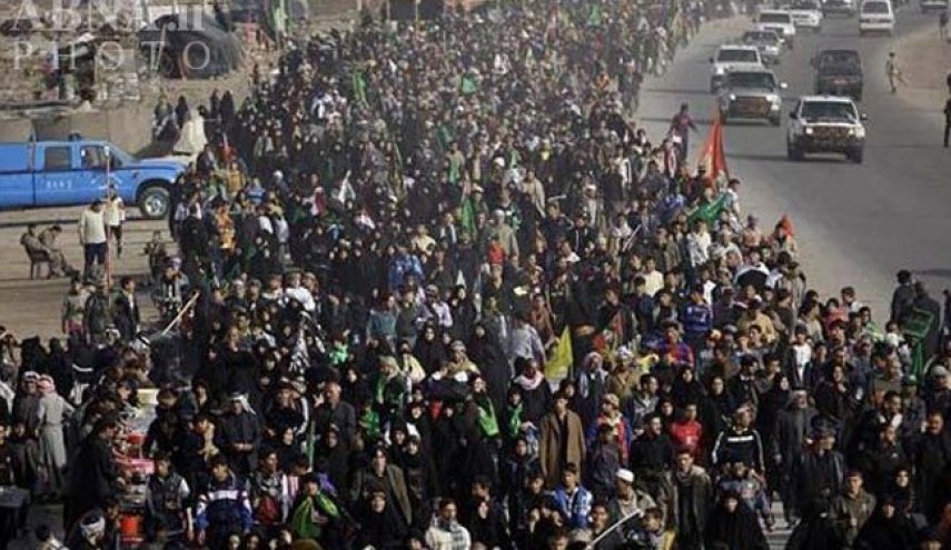 اكثر من 3 ملايين زائر ایراني توجهوا الى العراق لزيارة الاربعين