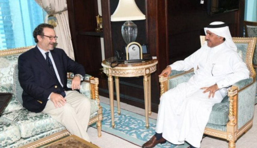 مسؤول قطري يجتمع مع مساعد وزير خارجية امريكا