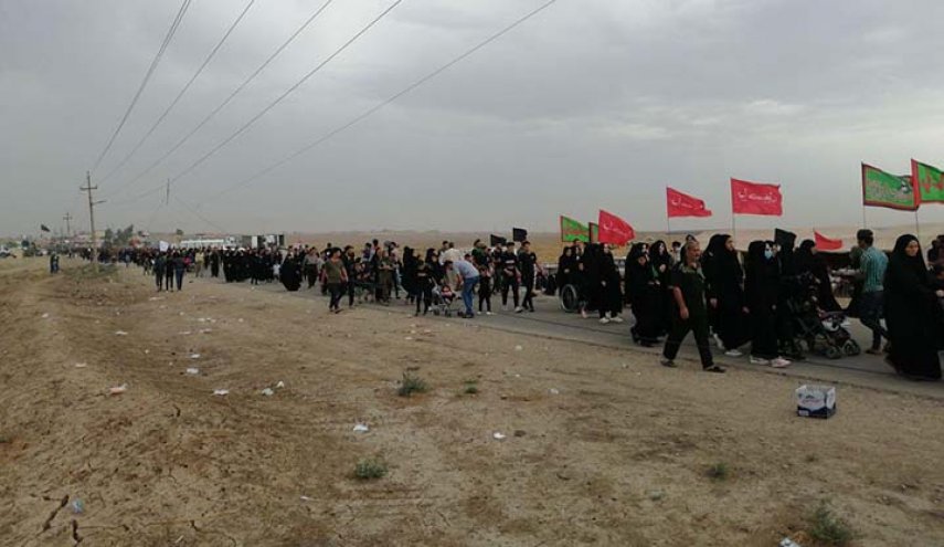 شاهد بالصور..انطلاق مسيرة العشق الحسيني في مدينة الموصل