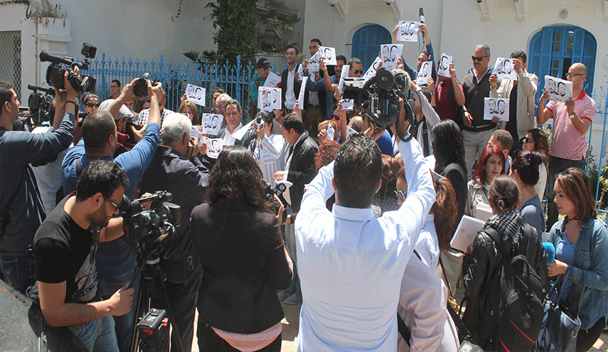 منظمات حقوقية تونسية تدعو لعدم الاعتداء على الصحافيين