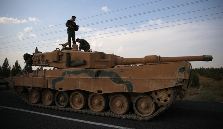 وصول الجيش التركي إلى قرية قرب رأس العين 