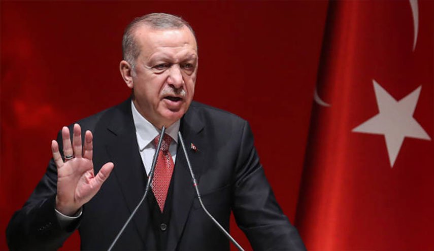 اردوغان: عملیات در شمال سوریه ادامه خواهد یافت