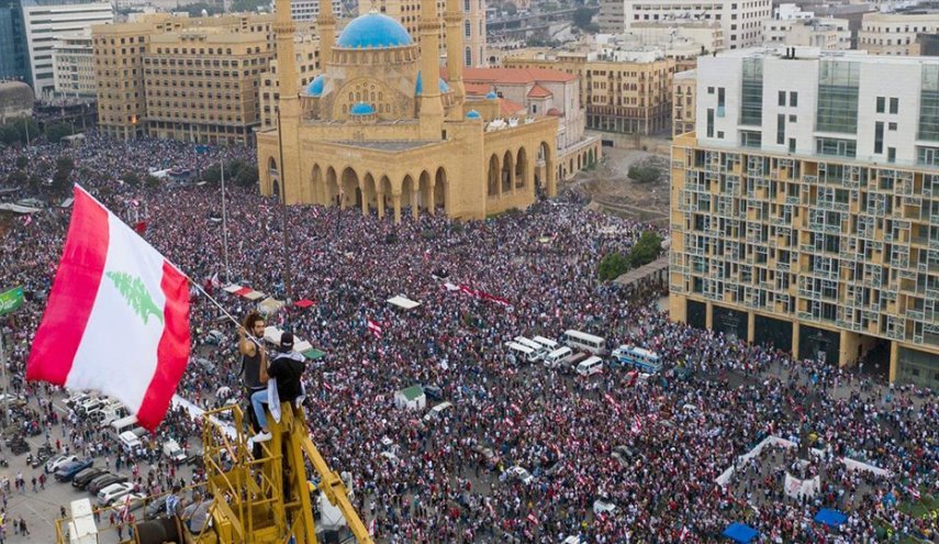 ششمین روز اعتراض ها در لبنان/ لزوم اصلاحات و تقویت وحدت ملی