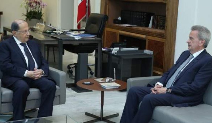 الرئيس اللبناني يواصل لقائاته لمتابعة وضع البلد
