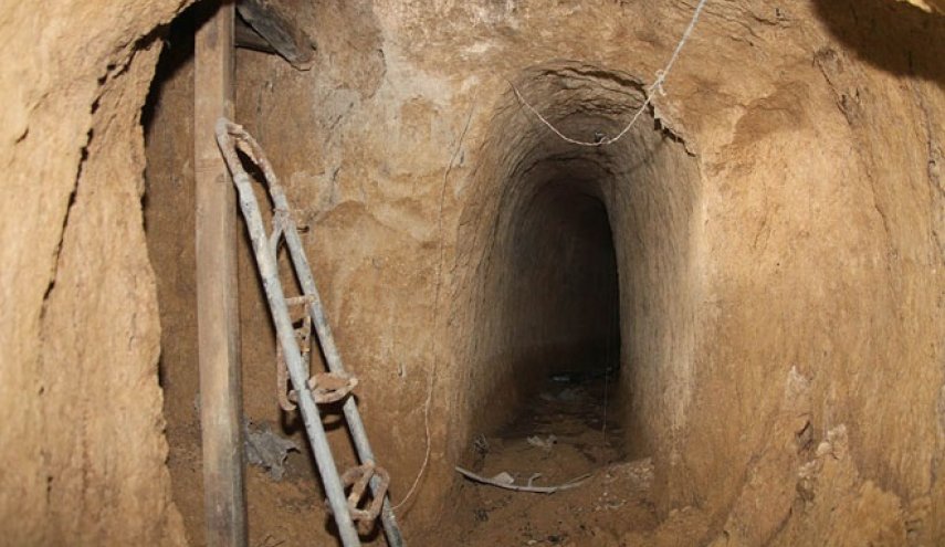 بالصور... ماذا وجد المختصون في شبكة أنفاق لـ