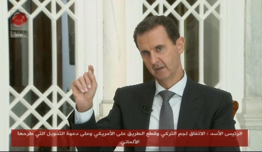 واکنش بشار اسد به کشته شدن «ابوبکر البغدادی»/ کنایه اسد به ترامپ/ ترکیه اگر خاک سوریه را ترک نکند گزینه‌ای جز جنگ ندارد/ داعش می‌ماند چون صحنه‌گردان آن آمریکاست