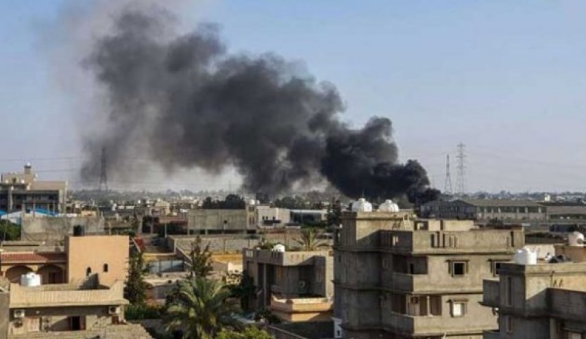 حمله نیروهای حفتر به فرودگاه مصراته