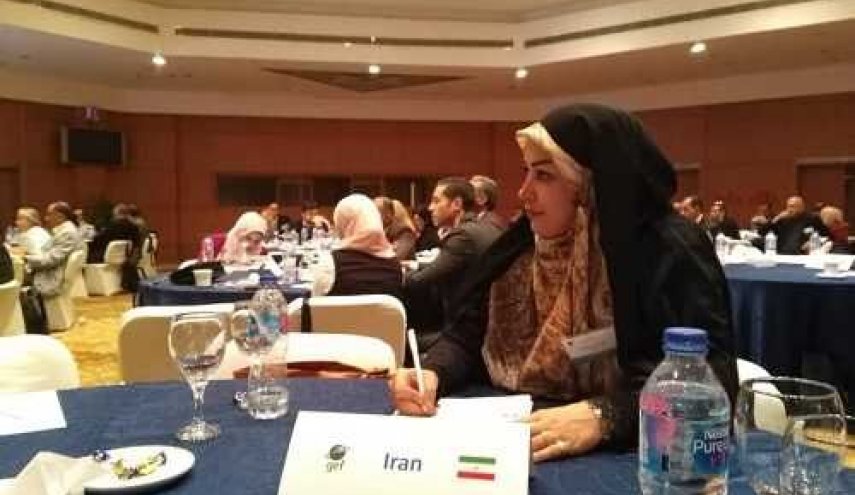 سيدة تمثل إيران في مؤتمر مرفق البيئة العالمي بشرم الشيخ