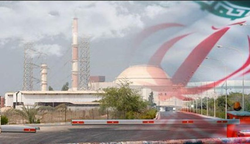 صب الخرسانة في الوحدة الثانية لمحطة بوشهر النووية