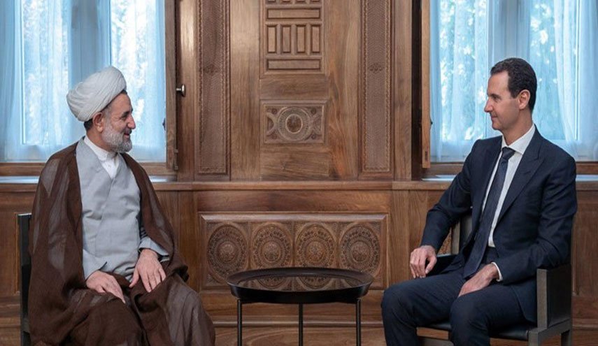 هیأت پارلمانی ایران با بشار اسد دیدار کرد