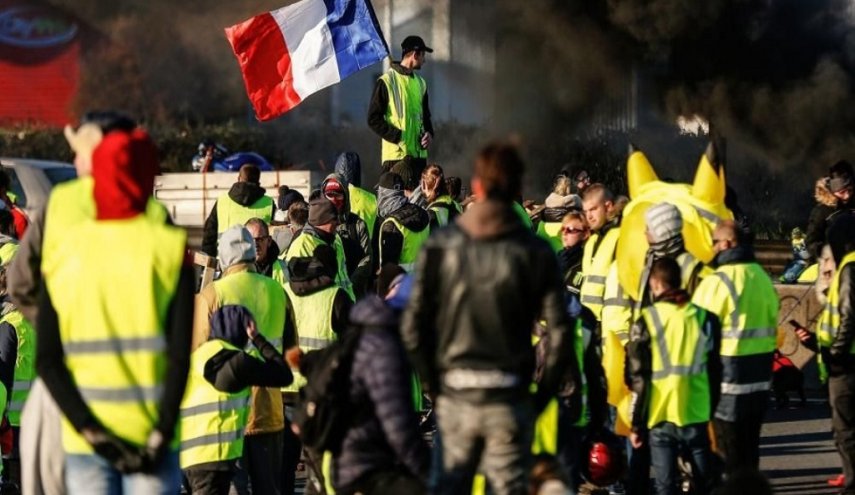 بازداشت بیش از 250 نفر در نخستین سالگرد جنبش جلیقه‌زردهای فرانسه