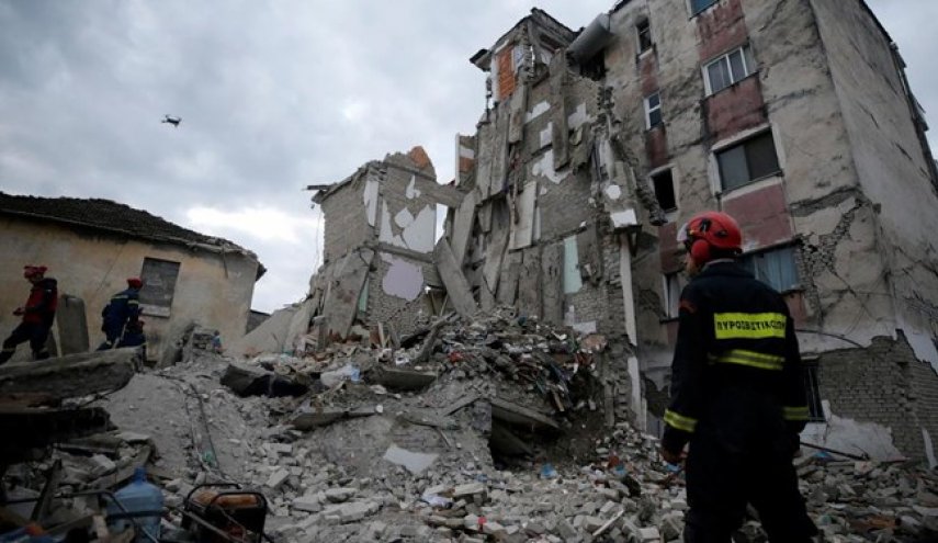 افزایش تلفات زمین‌لرزه آلبانی به 40 تن