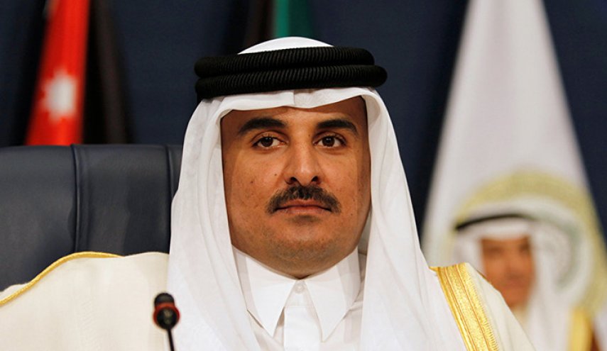 أمير قطر يعلن موقفه بشان حكومة الوفاق الليبية

