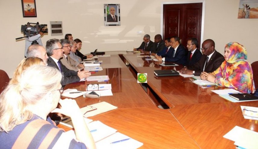 اتفاق موريتاني أوربي على خارطة لمتابعة برامج التعاون