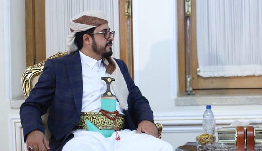 السفير اليمني في طهران یبحث مع السويسري مبادرة المشاط