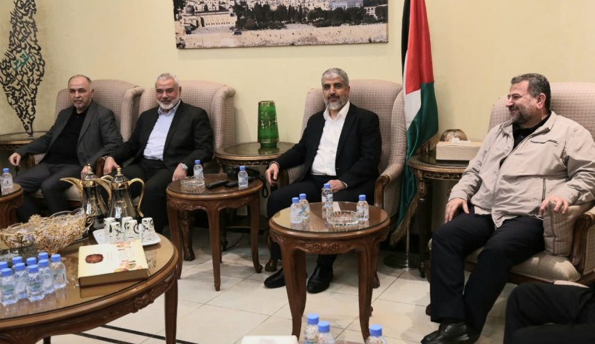 وفد حماس برئاسة هنية يصل قطر