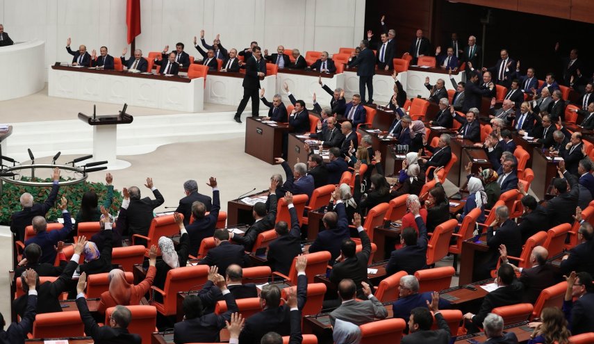 موافقة البرلمان التركي حول التعاون الأمني مع ليبيا