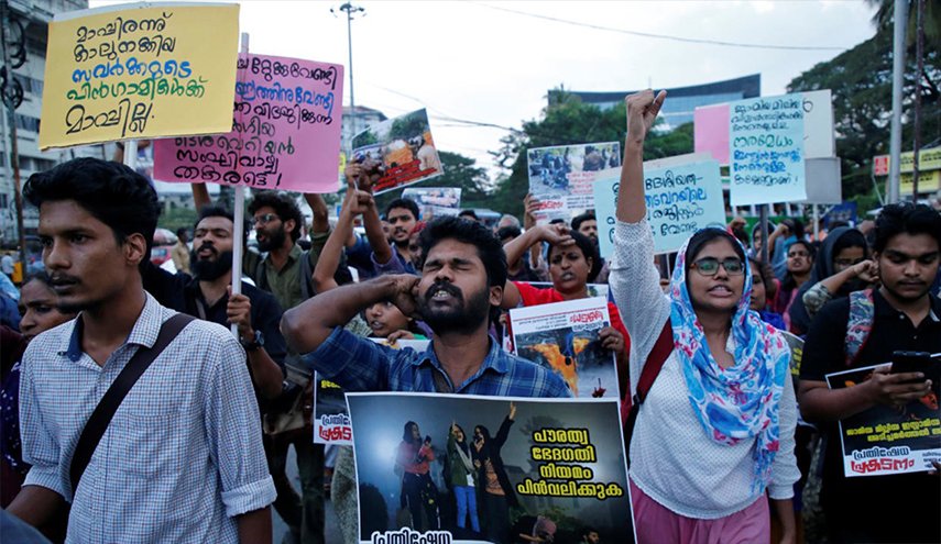 آلاف الطلاب في الهند يتظاهرون ضد قانون الجنسية