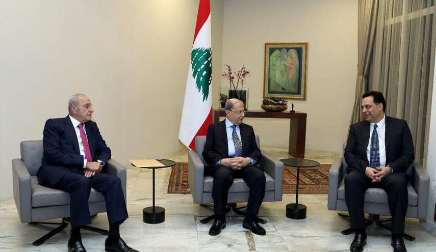 رییس جمهور لبنان «حسان دیاب» را مامور  تشکیل کابینه جدید کرد