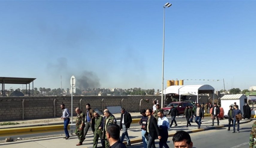 انسحاب تدريجي للمعتصمين أمام السفارة الاميركية ببغداد