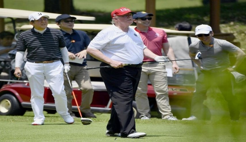  ترامب أمضى 20% من ولايته في ملاعب الغولف