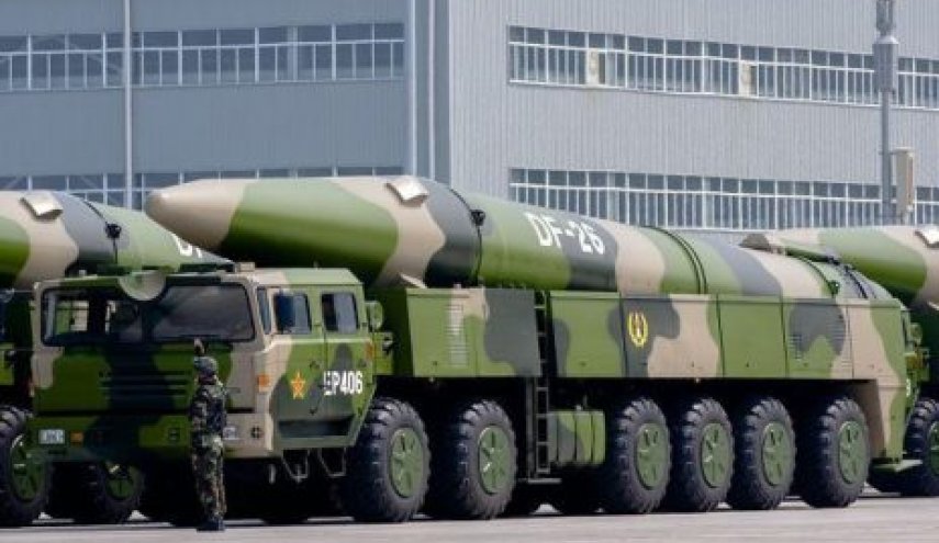 لقطات نادرة لصاروخ صيني بإمكانه إغراق حاملات الطائرات في أمريكا