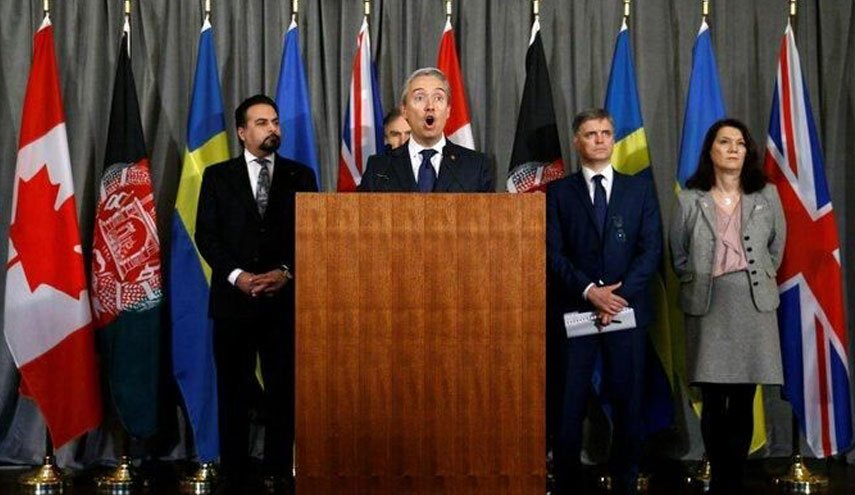 نشست لندن خواستار تحقیقات مستقل درباره سقوط هواپیمای اوکراینی شد