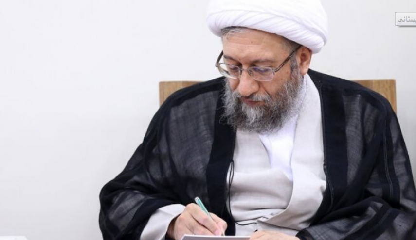 رئيس مجمع مصلحة النظام يبعث برقية لآية الله السيستاني