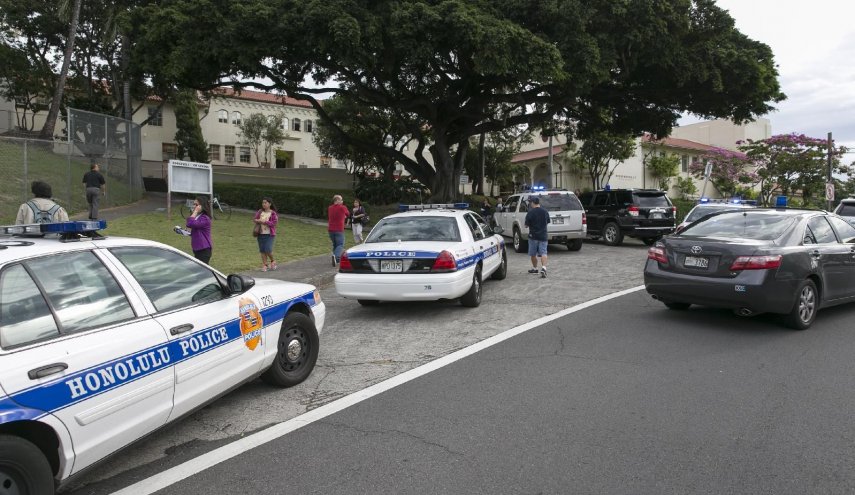 کشته شدن دو افسر پلیس آمریکا در تیراندازی ایالت هاوایی