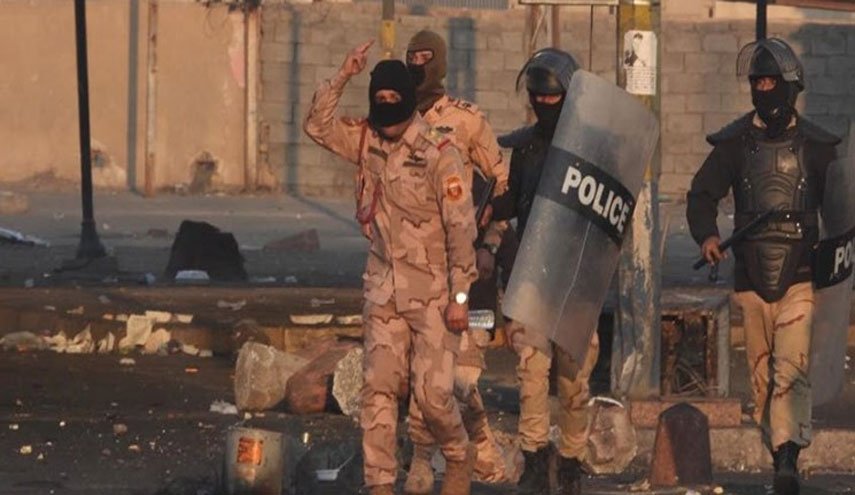 مجروح شدن سربازان عراقی به ضرب گلوله افراد ناشناس در بغداد 